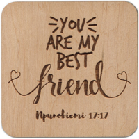 Магнит Дерево "You are my best friend. Приповісті 17:17"
