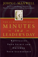 The 21 most powerful minutes in a leader’s day (англ)